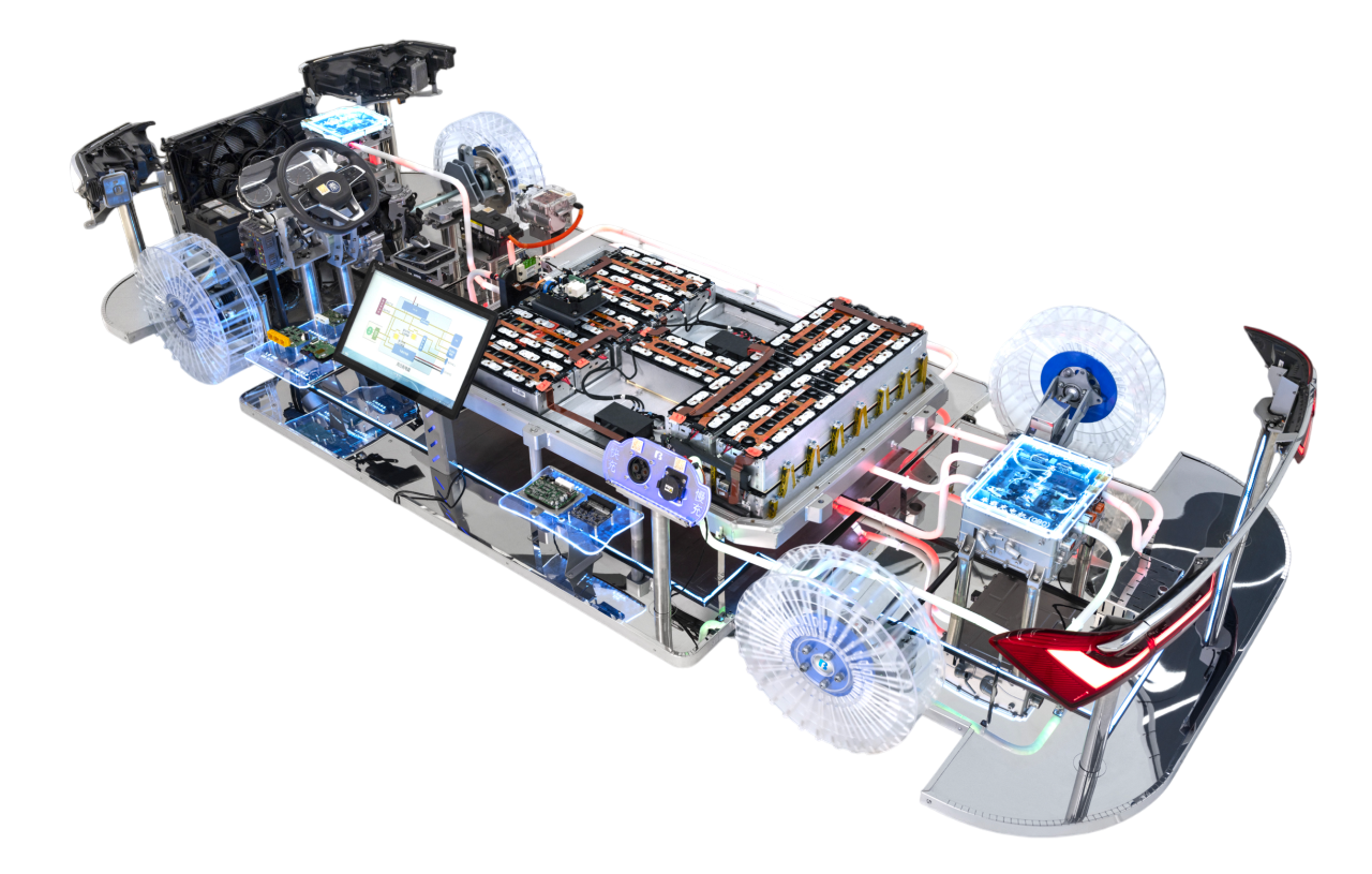 Hệ thống đào tạo khung gầm xe trong suốt của BYD (BEV)