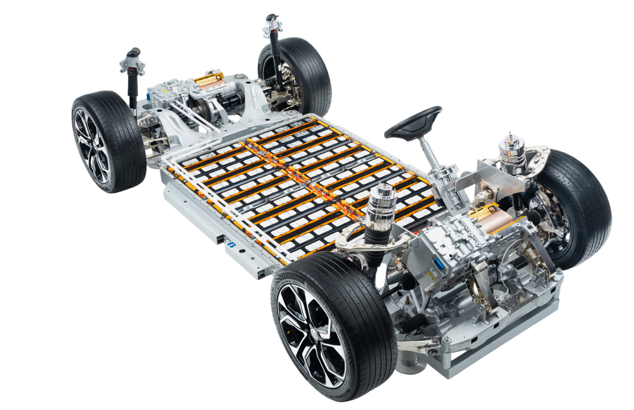 Mô hình đào tạo phân tích khung gầm NIO (BEV)