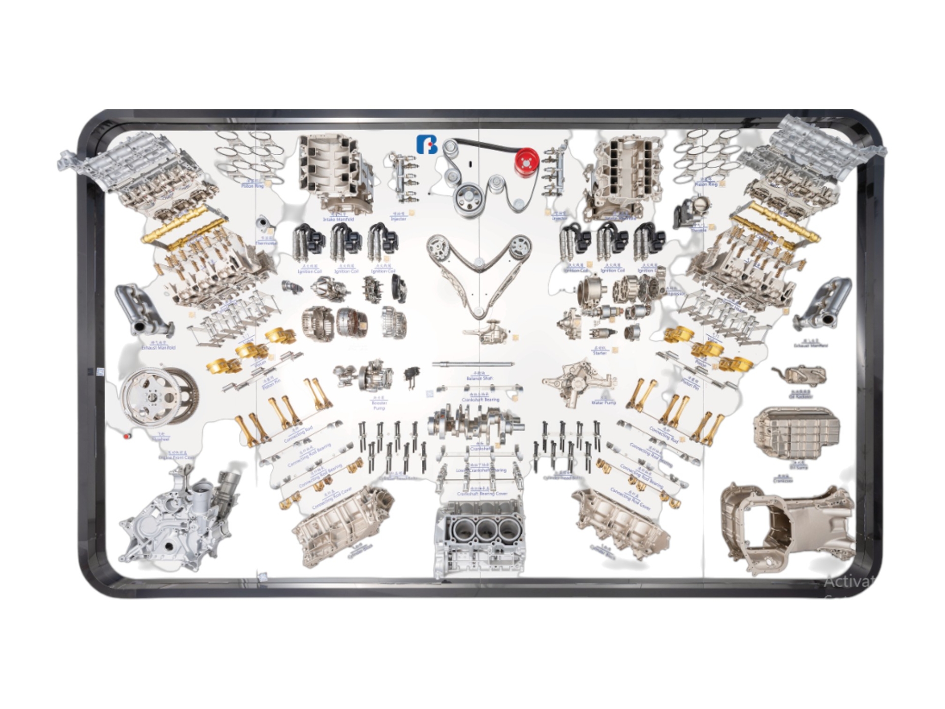 Hệ thống Phân tích Động cơ Audi V6