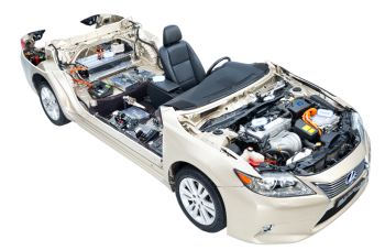 Xe đào tạo Cutaway Lexus Hybrid EV (HEV)