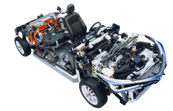Xe huấn luyện Honda Hybrid EV Cutaway (HEV)