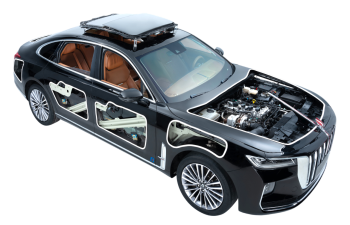 Xe đào tạo Hongqi Cutaway
